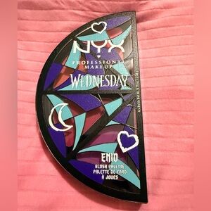 NYX Wednesday Blush Palette with Vibrant Hues